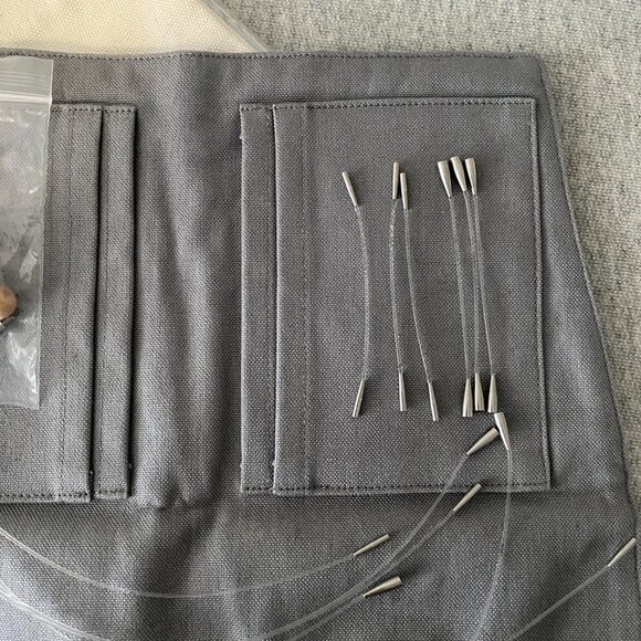 Seeknit CURVE Koshitsu 6cm/2.4inch First Set + EXTRA TIPS + CORDS Grey Case Mini - Picture 6 of 15